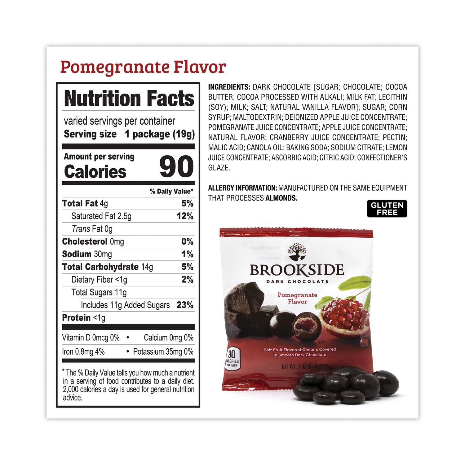 Pomegranate, Acai, Blueberry - 0.70 oz - 30 / Carton