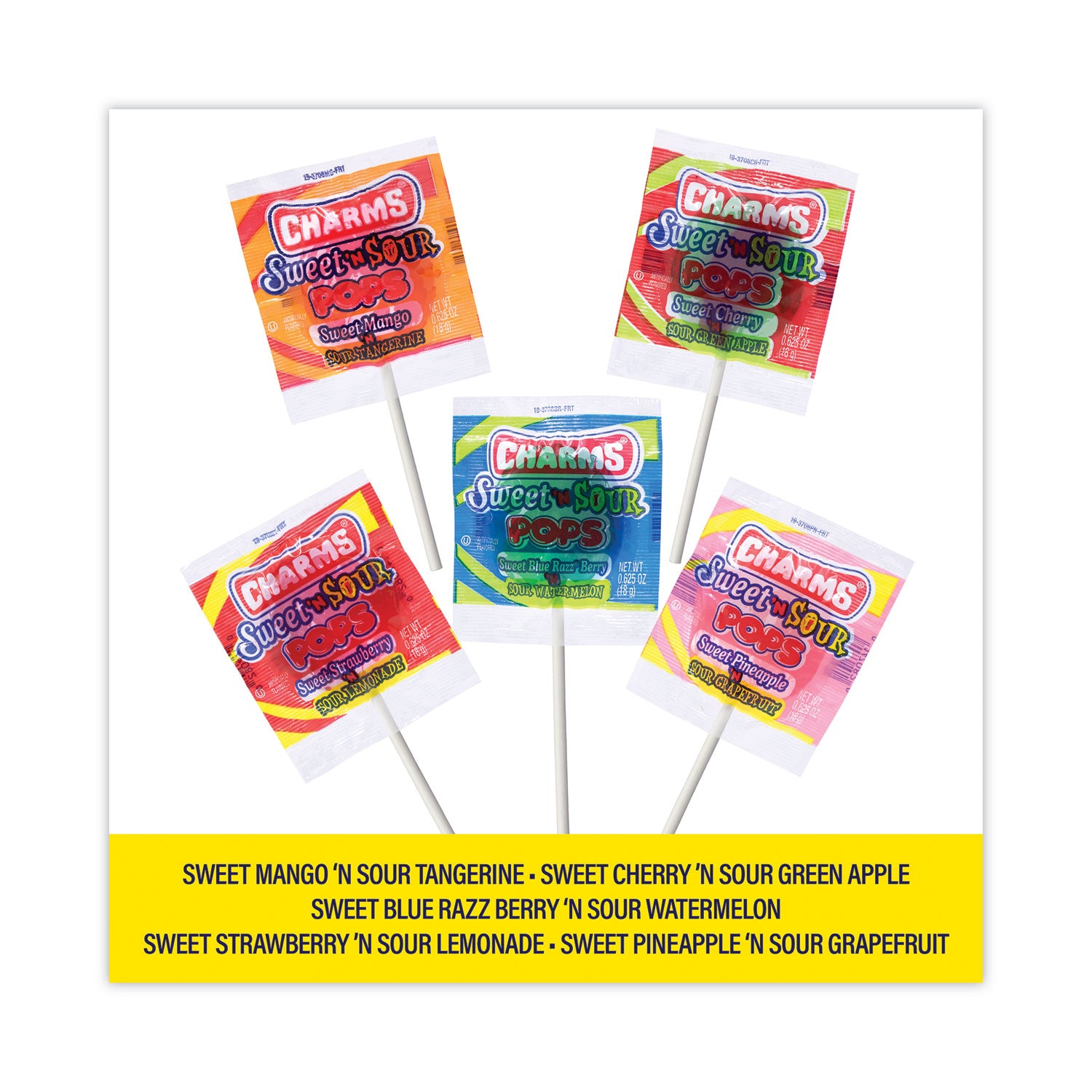 Green Rabbit Candy - Assorted - Individually Wrapped - 0.63 oz - 48 / Carton