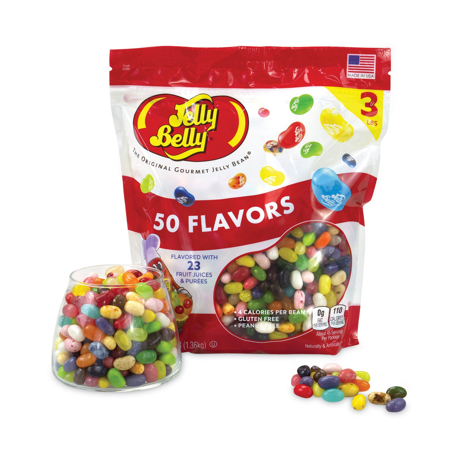 Assorted - Gluten-free, Peanut-free, Dairy-free, Fat-free - 3 lb - 1 Bag