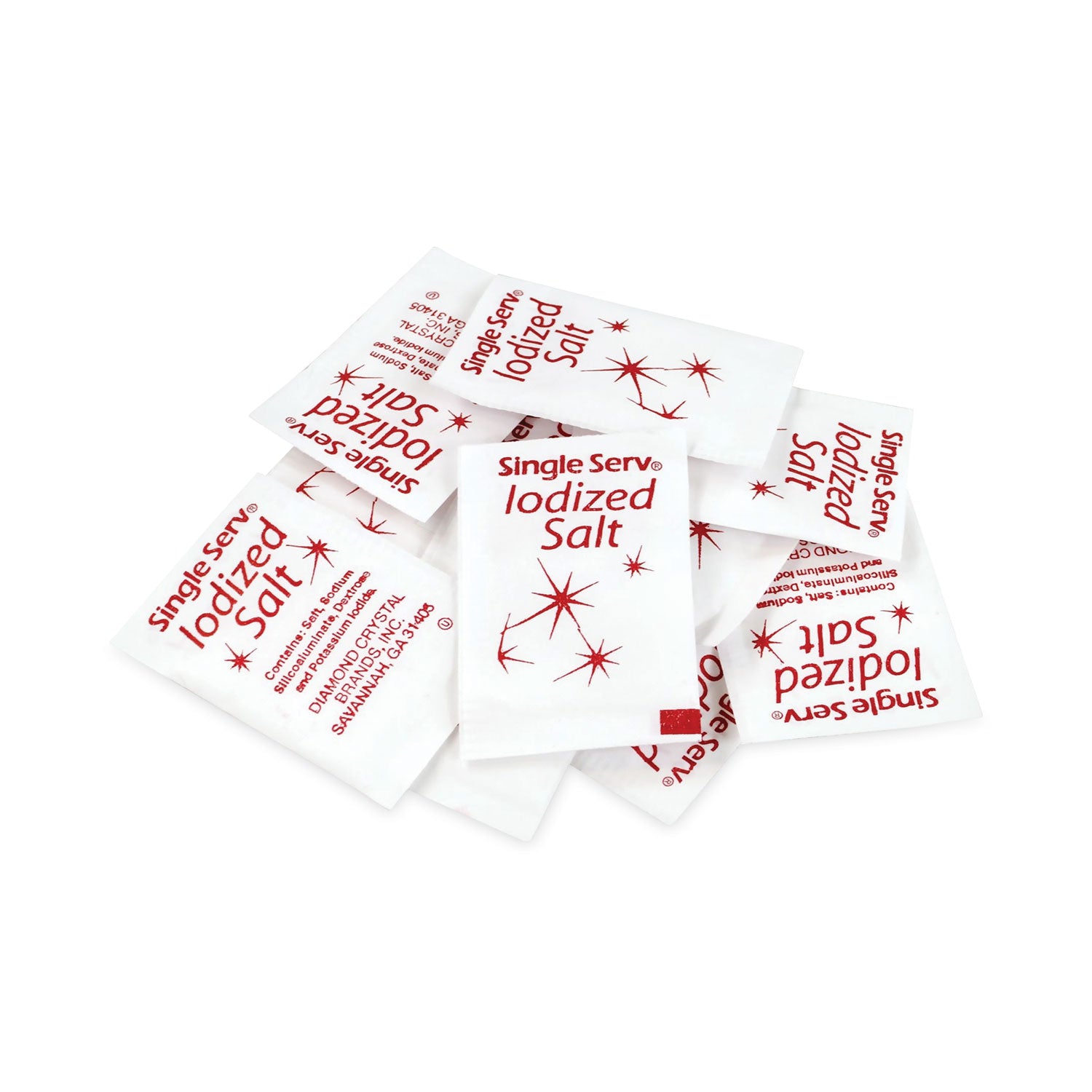 Green Rabbit Single-Serve Iodized Salt Packets
