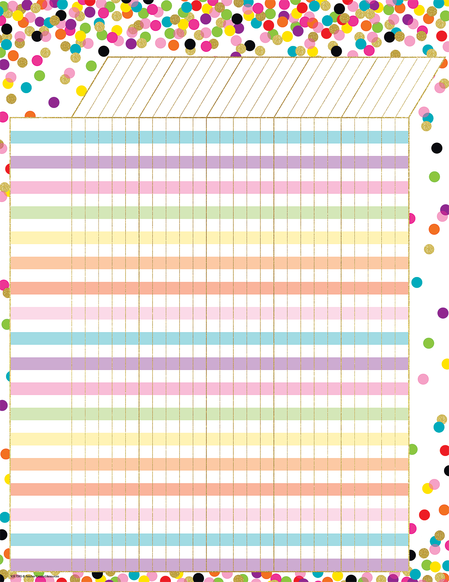 Confetti Incentive Chart