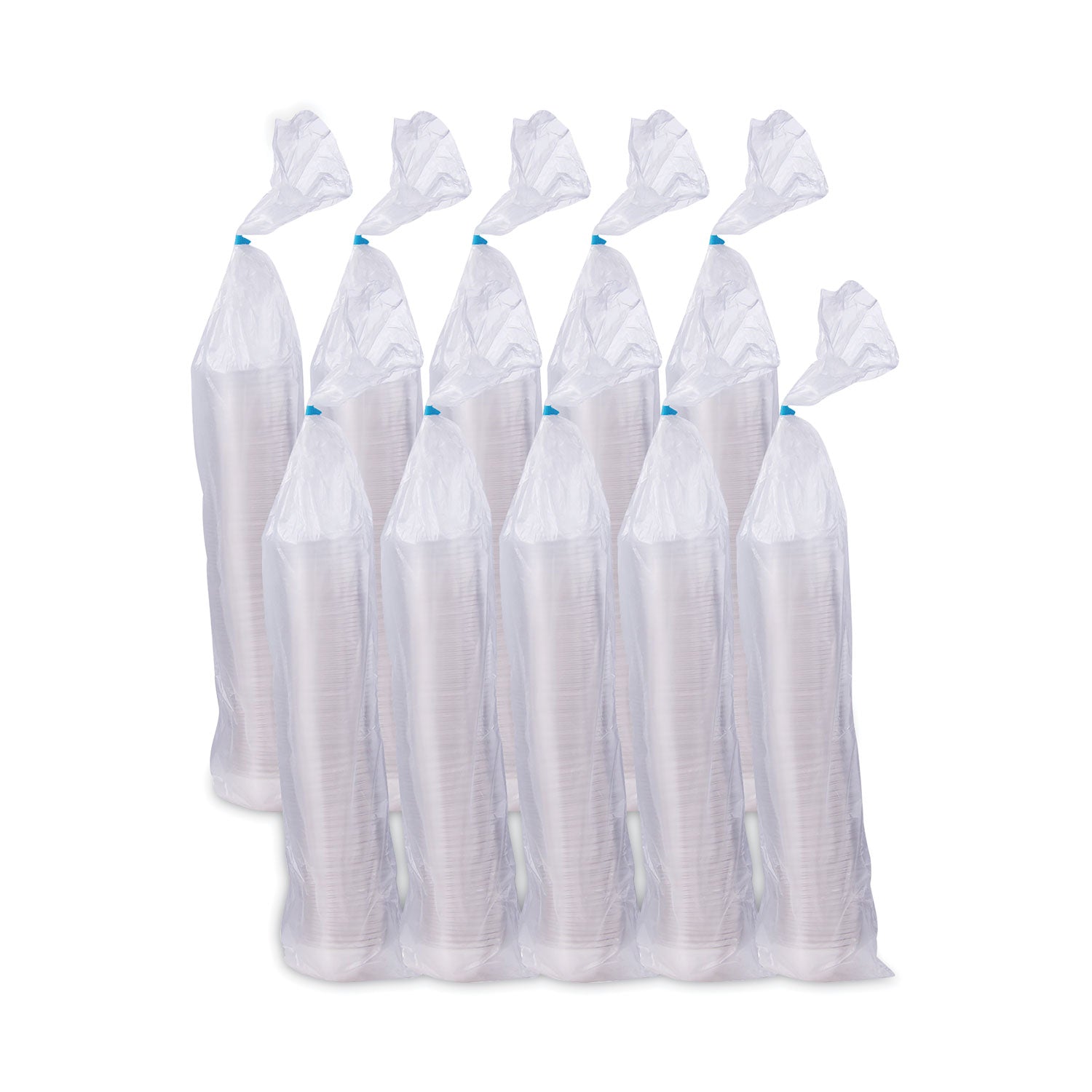Single Compartment Cup Insert, 3.5 oz, Plastic, Clear, 1,000/Carton