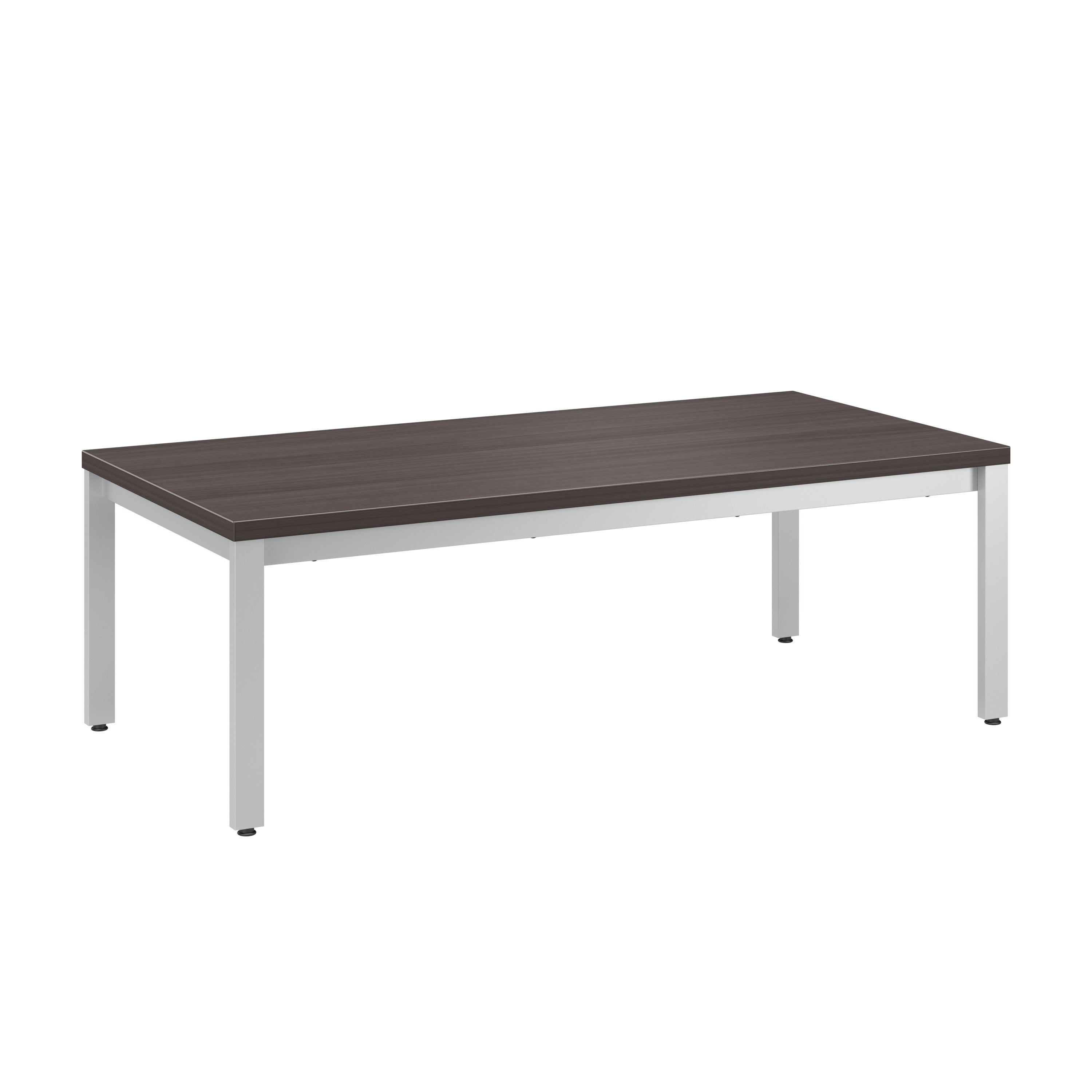 Bush Business Furniture Arrive Waiting Room Coffee Table in Storm Gray - 47.6" Width x 23.35" Depth x 15.85" Height
