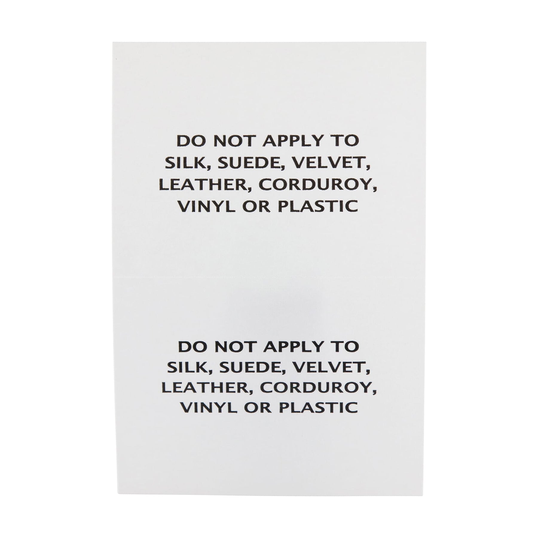 Plain Adhesive Badges, White, Pack of 100