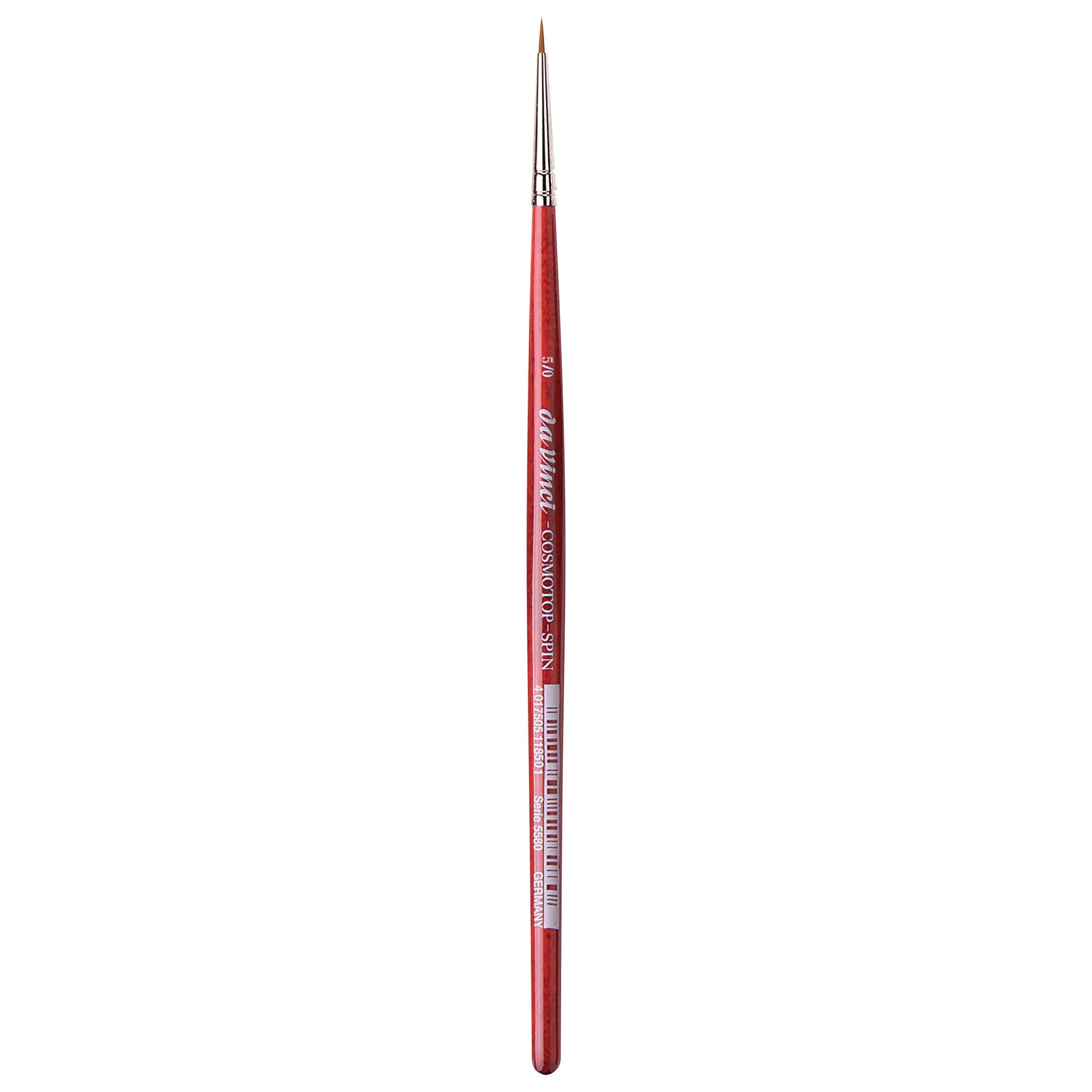 COSMOTOP-SPIN Silkpainting Brush, Synthetic, Watercolor, Round, Size -5