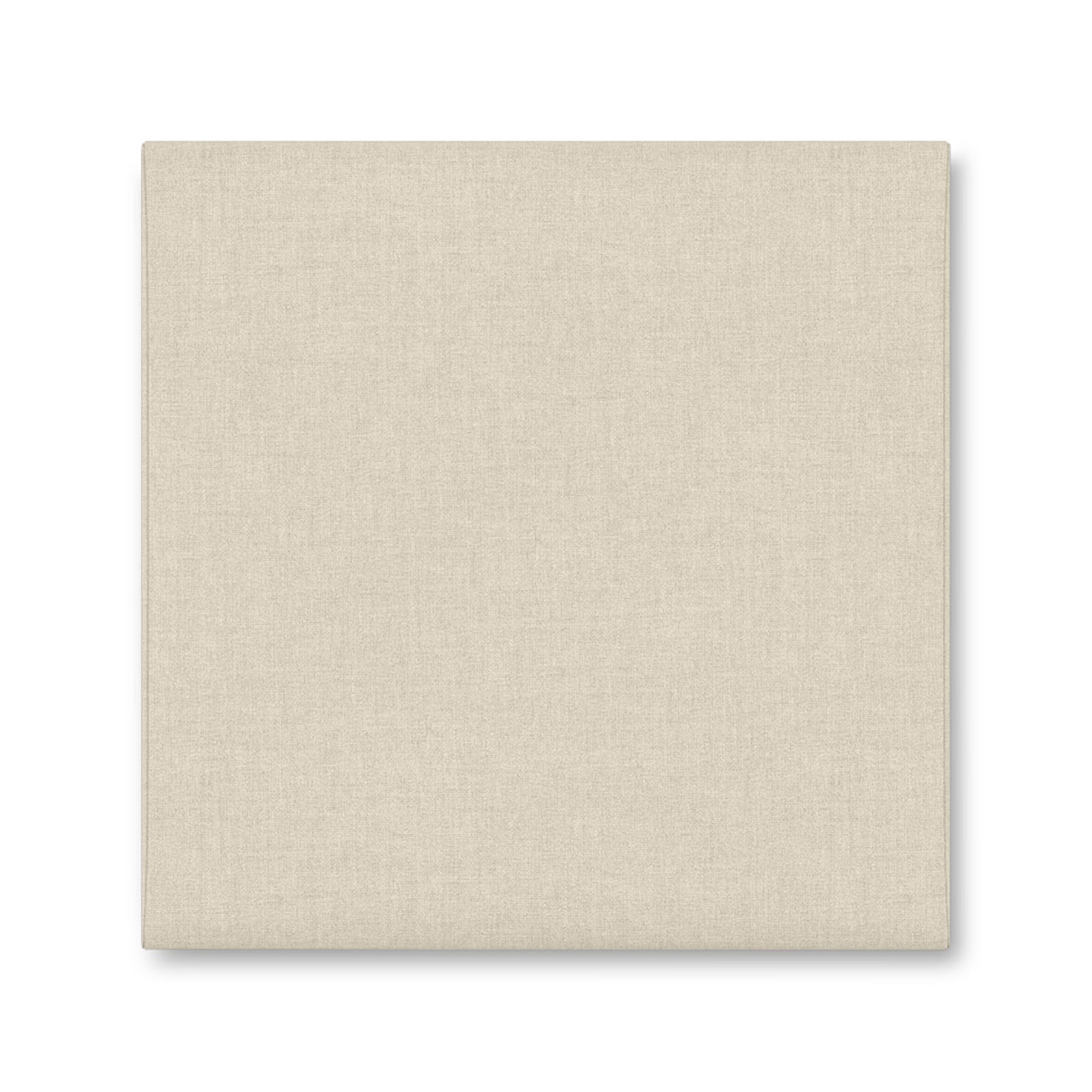 Jaxx Panelist Modern Padded Headboard- Wall Mounted Panel (22.5" x 22.5") - Microvelvet Dune Beige