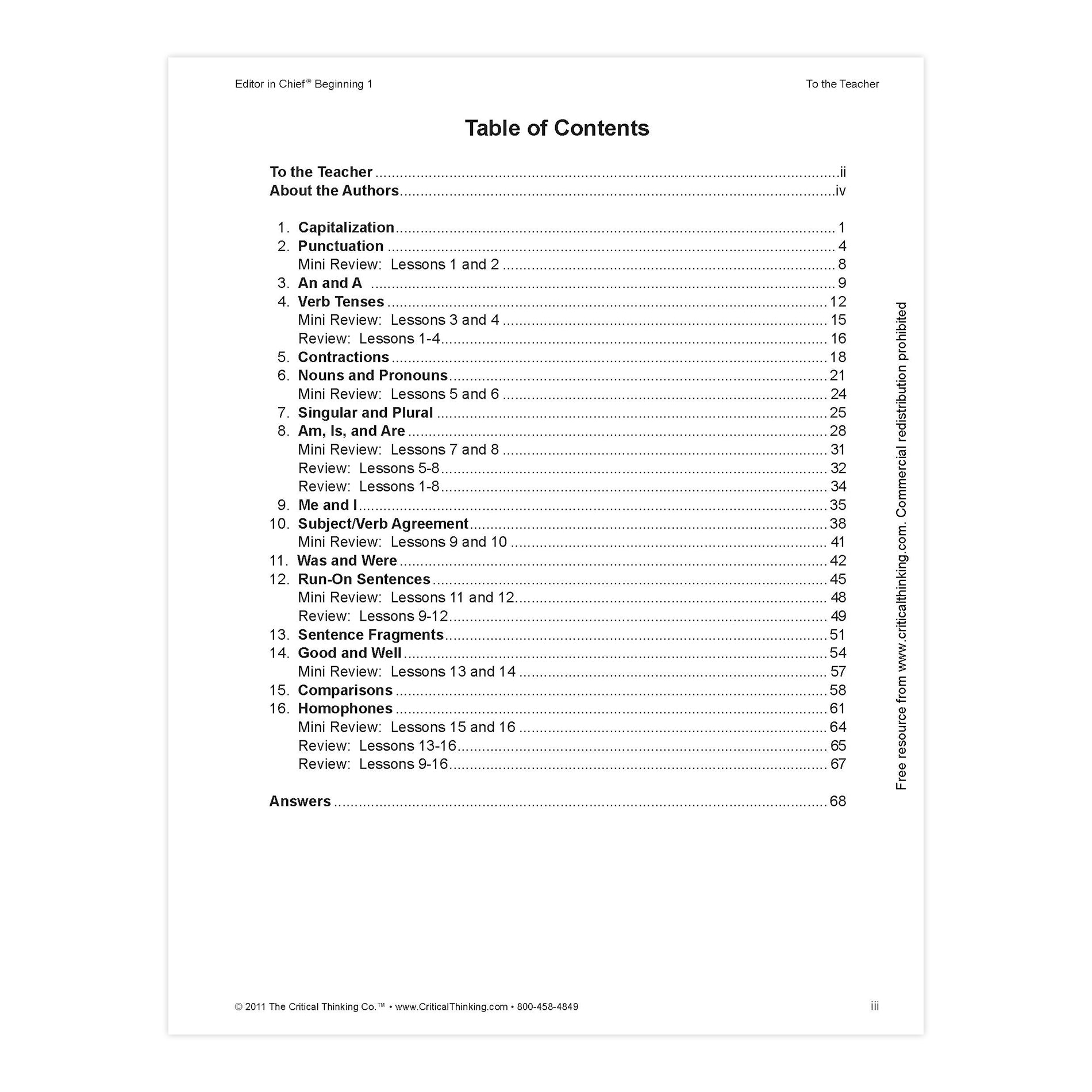 Editor In Chief® Beginning 1