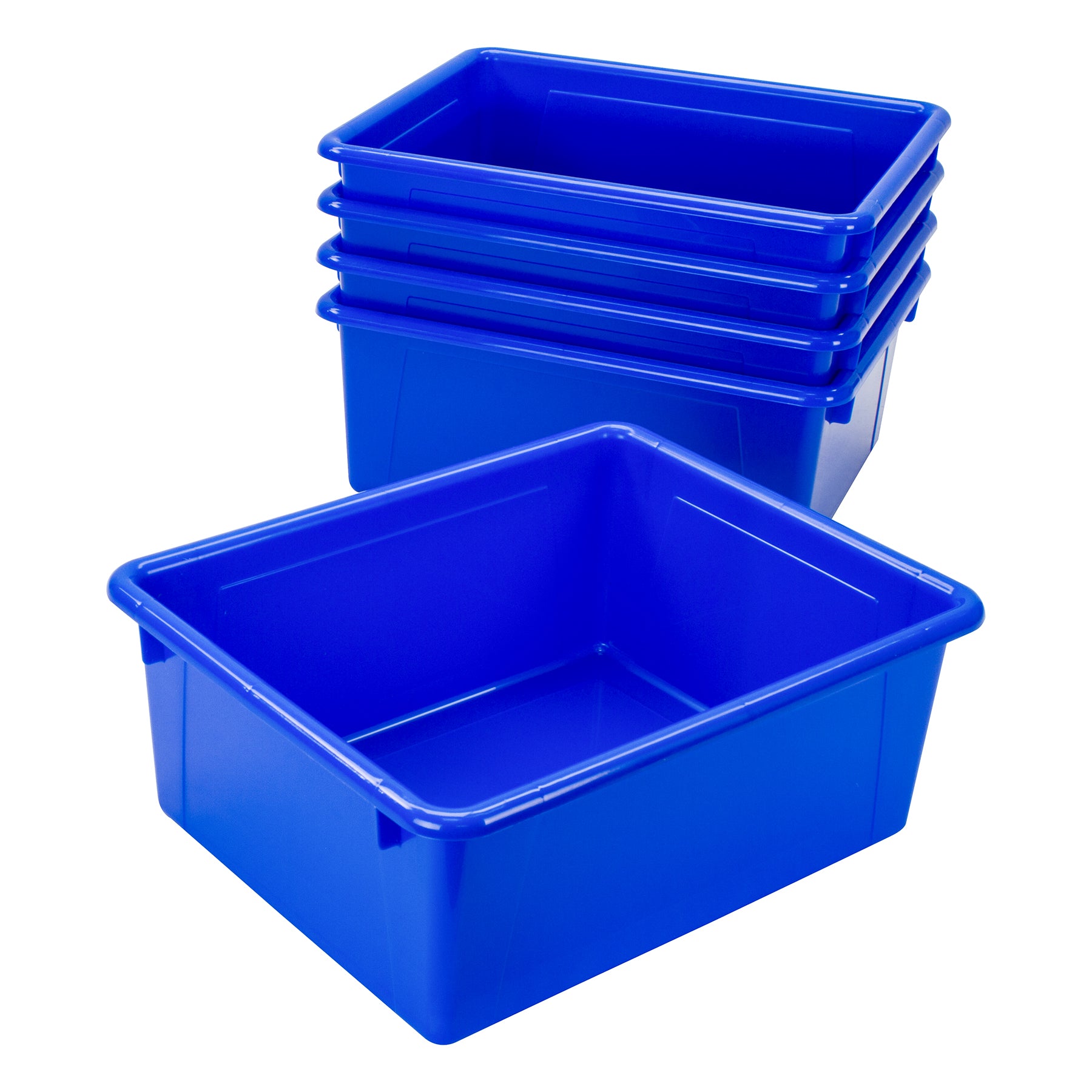 Deep Storage Tray, Blue