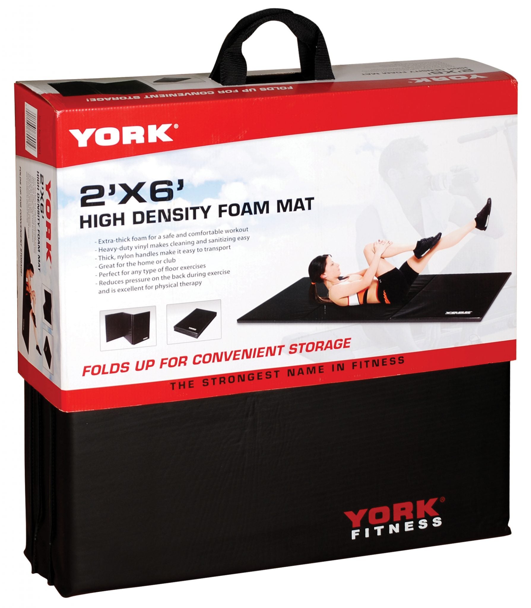 YORK 2'x6'x2" Ultimate Folding Mat