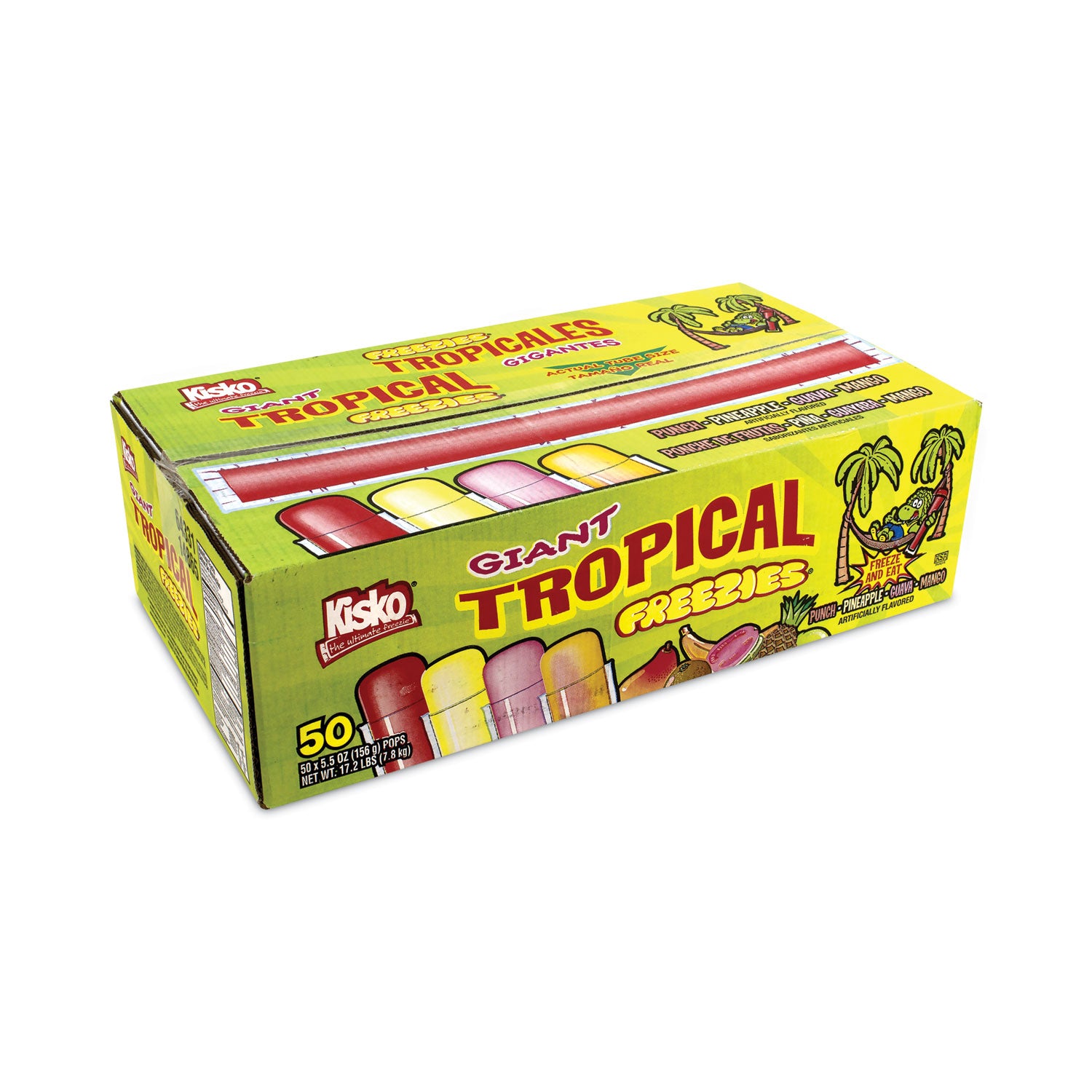 Fruit Punch, Guava, Mango, Pineapple - 50 / Carton