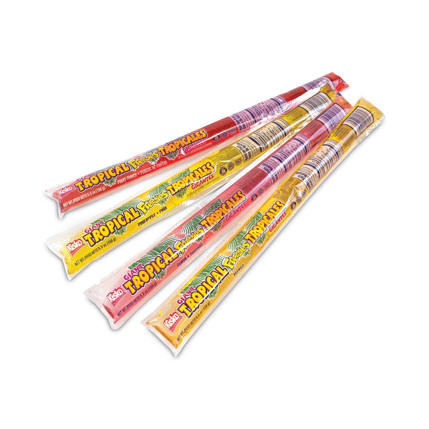 Fruit Punch, Guava, Mango, Pineapple - 50 / Carton