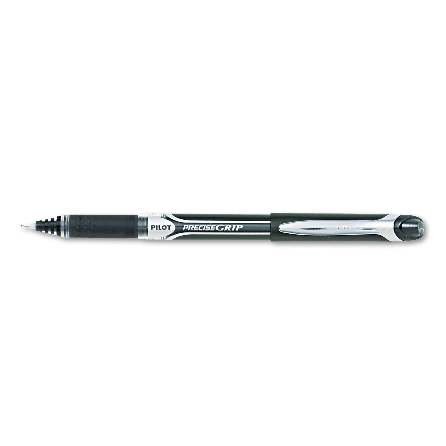 Pilot Bold Capped Rolling Ball Pens - 1 mm Bold Pen Point - Black Ink - Black Barrel - 1 Dozen