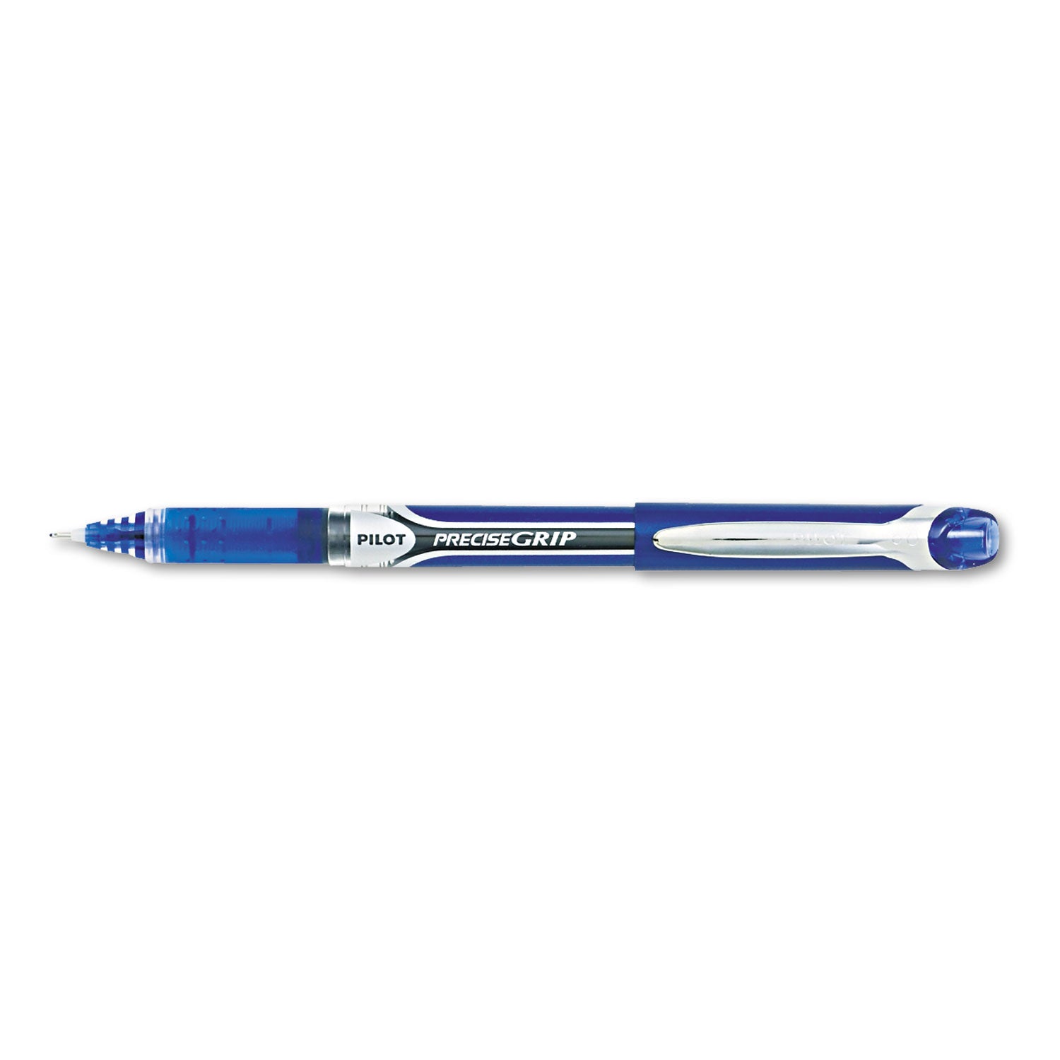 Pilot Bold Capped Rolling Ball Pens - 1 mm Bold Pen Point - Blue Ink - Blue Barrel - 1 Dozen