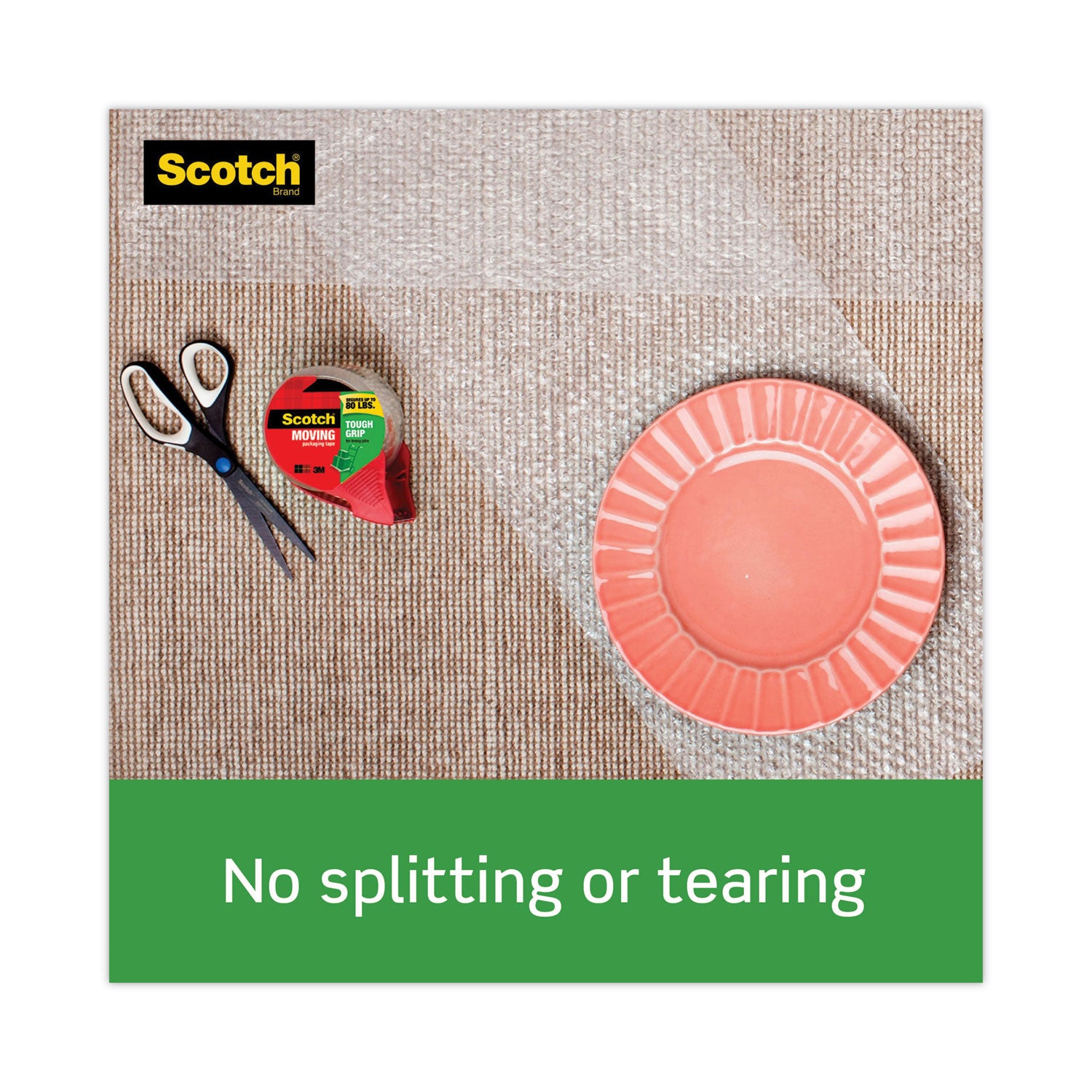 Scotch Sure Start Packaging Tape - Clear - 6 / Pack