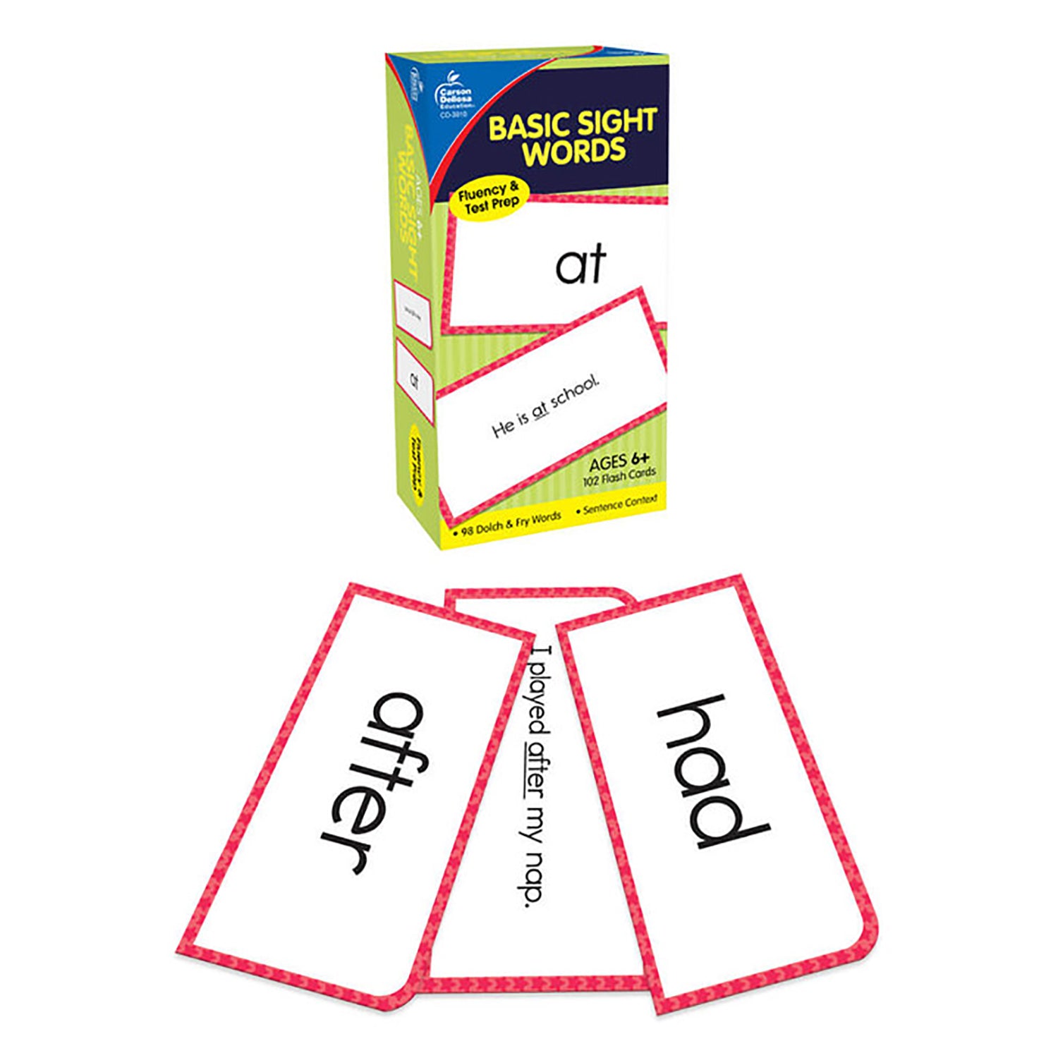 Basic Sight Words Flash Cards
