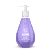 Method Gel Hand Soap - French Lavender Scent - 12 fl oz - Pump Bottle Dispenser - Bacteria Remover - Hand - Moisturizing - Antibacterial - Lavender - Triclosan-free, Non-toxic, pH Balanced, Anti-irritant - 1 Each