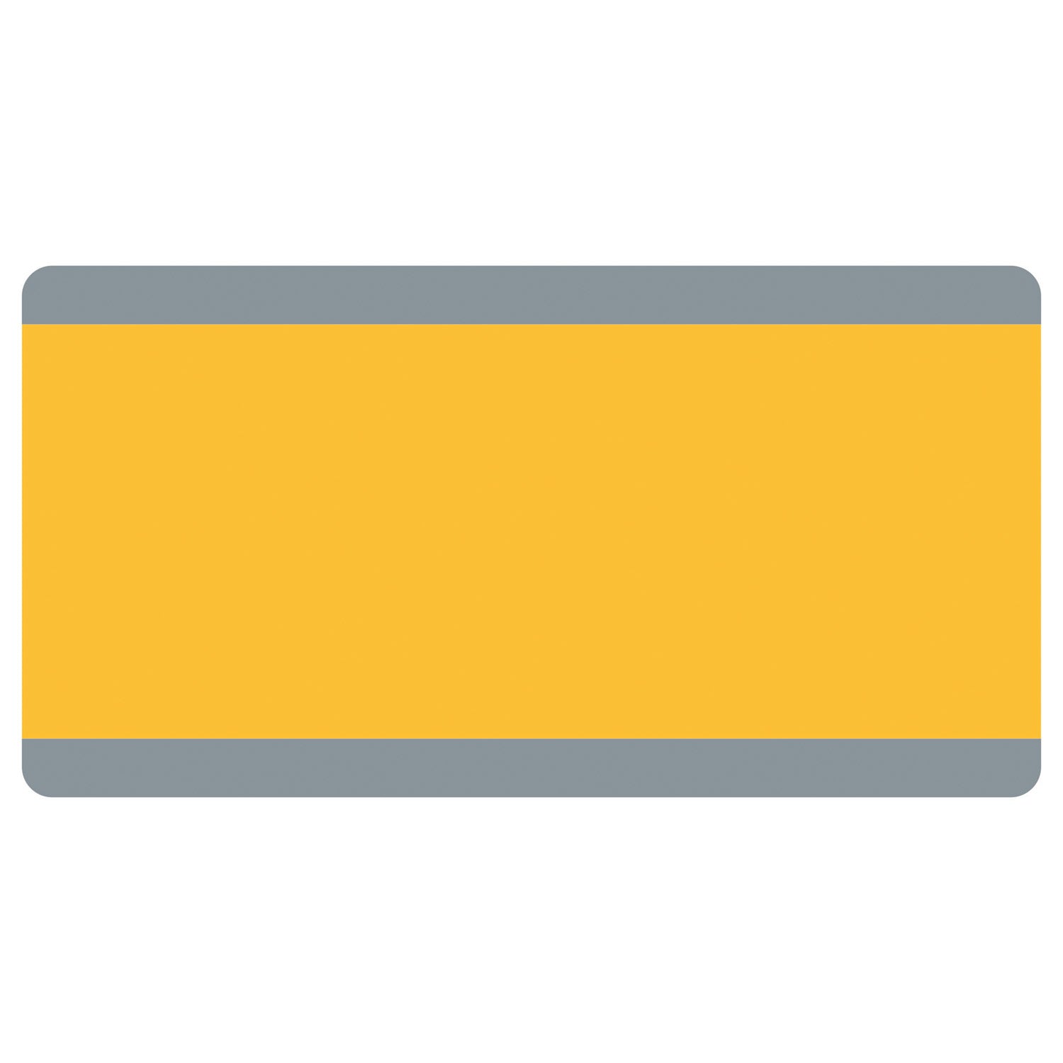 Big Reading Guide, 3-3/4" x 7-1/4", Goldenrod