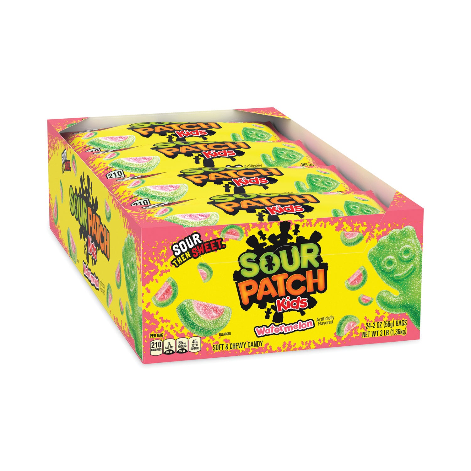 Green Rabbit Candy - Watermelon - Dairy-free, Nut-free - 2 oz - 24 / Carton