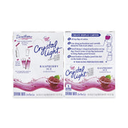Crystal Light On-The-Go Mix, Raspberry Ice, 60 Packets per Carton