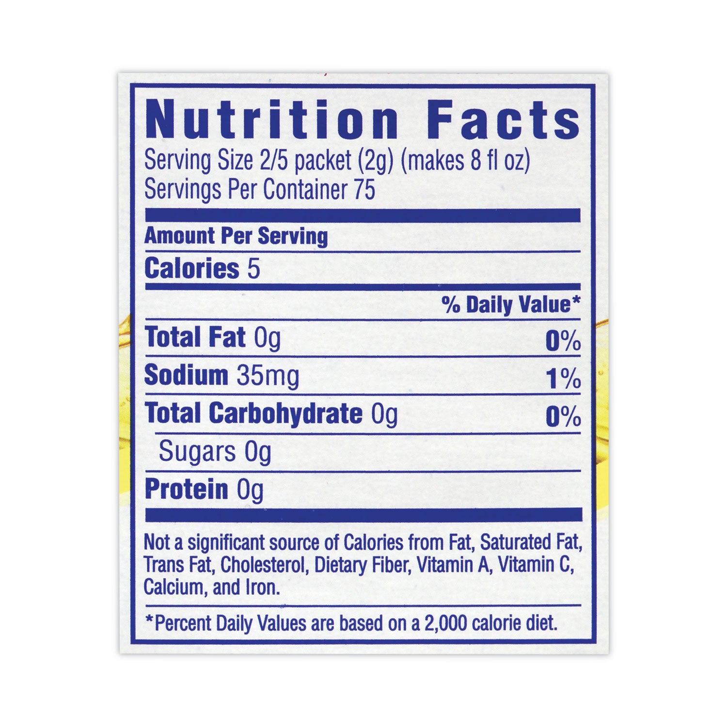 Green Rabbit Crystal Light On-The-Go Mix, Lemonade Flavor, 60 Packets per Carton