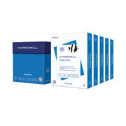 Hammermill Copy Plus Paper - White - 92 Brightness - Letter - 8 1/2" x 11" - 20 lb Basis Weight - 75 g/m² Grammage - Acid-free, ColorLok Technology, Jam-free - White - 500 Sheets per Ream - 5 / Carton