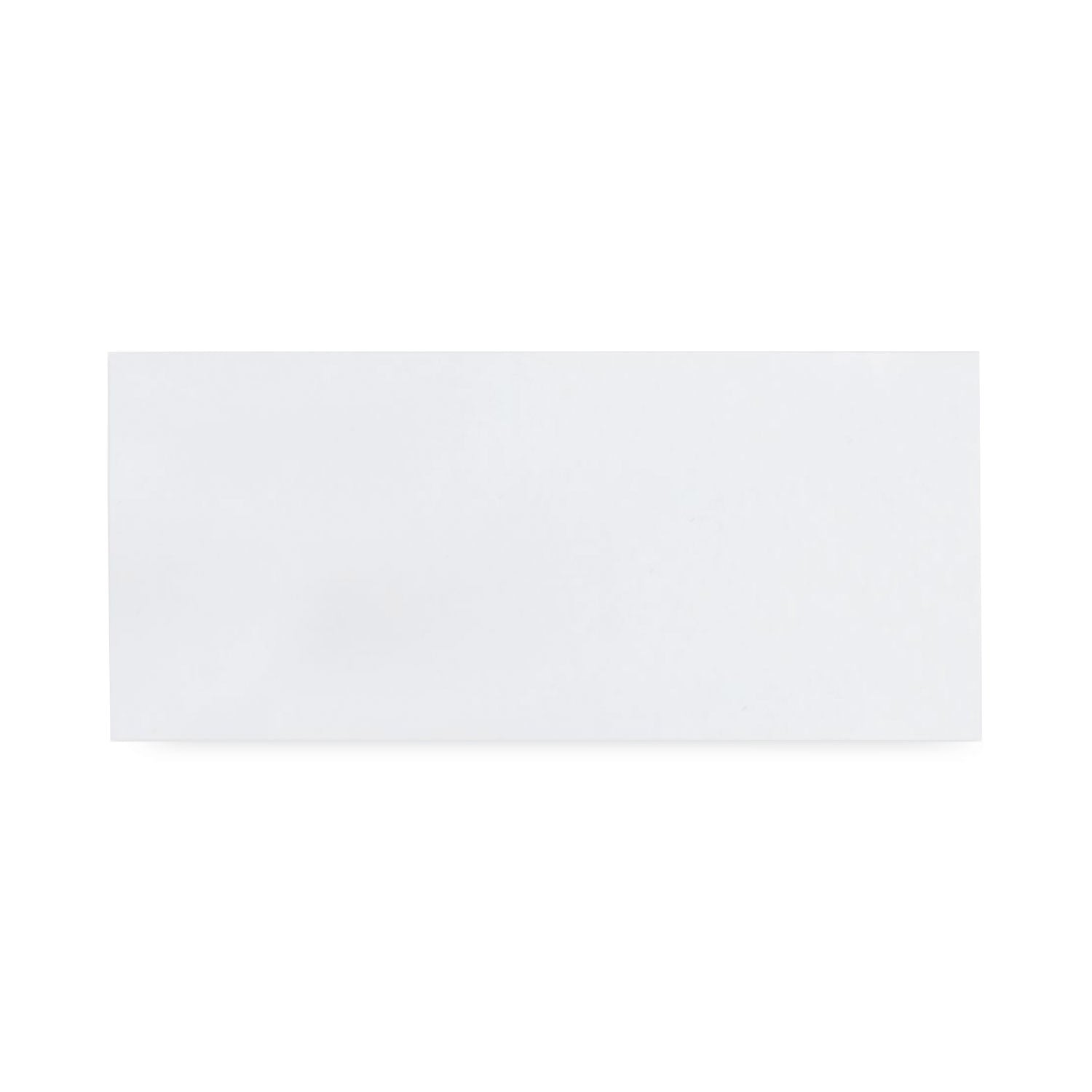 Business - #10 - 4 1/8" Width x 9 1/2" Length - 24 lb - Gummed - White - Wove - 1000 / Box