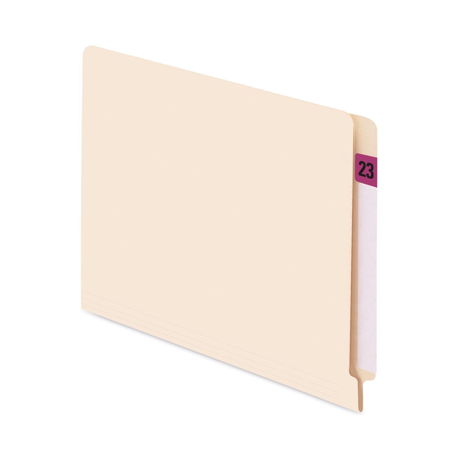 Yearly End Tab File Folder Labels, 23, 0.75 X 1.5, Purple, 500 Labels/Roll