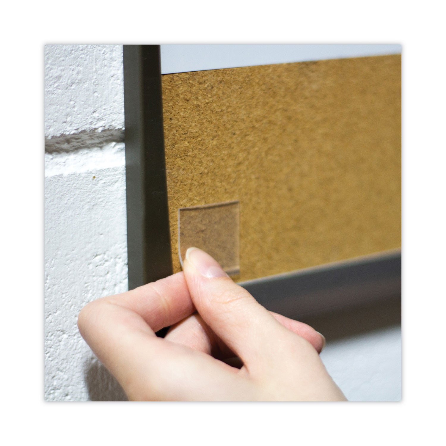 6067202 Gorilla Glue 1 In. x 1 In. 7 Lb. Capacity Permanent Clear Mounting Squares (24-Pack)