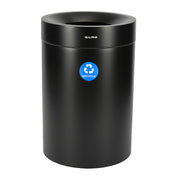 50 Gallon Stainless Steel Recycling Can (Black)