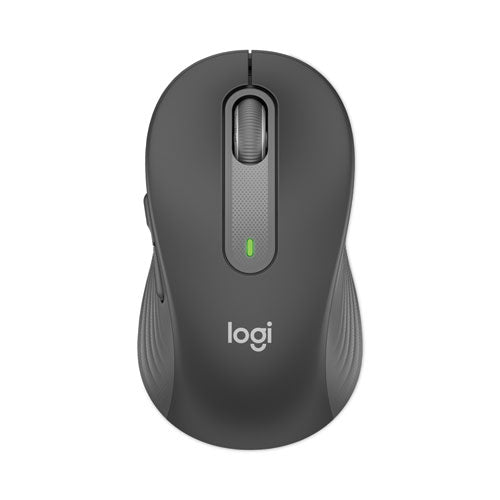 Wireless - Bluetooth/Radio Frequency - Graphite - USB - 4000 dpi - Scroll Wheel - 5 Button(s) - Large Hand/Palm Size - Right-handed - 1 Each