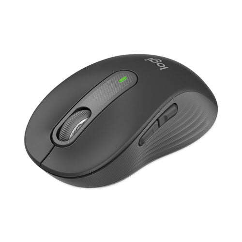 Wireless - Bluetooth/Radio Frequency - Graphite - USB - 4000 dpi - Scroll Wheel - 5 Button(s) - Large Hand/Palm Size - Right-handed - 1 Each