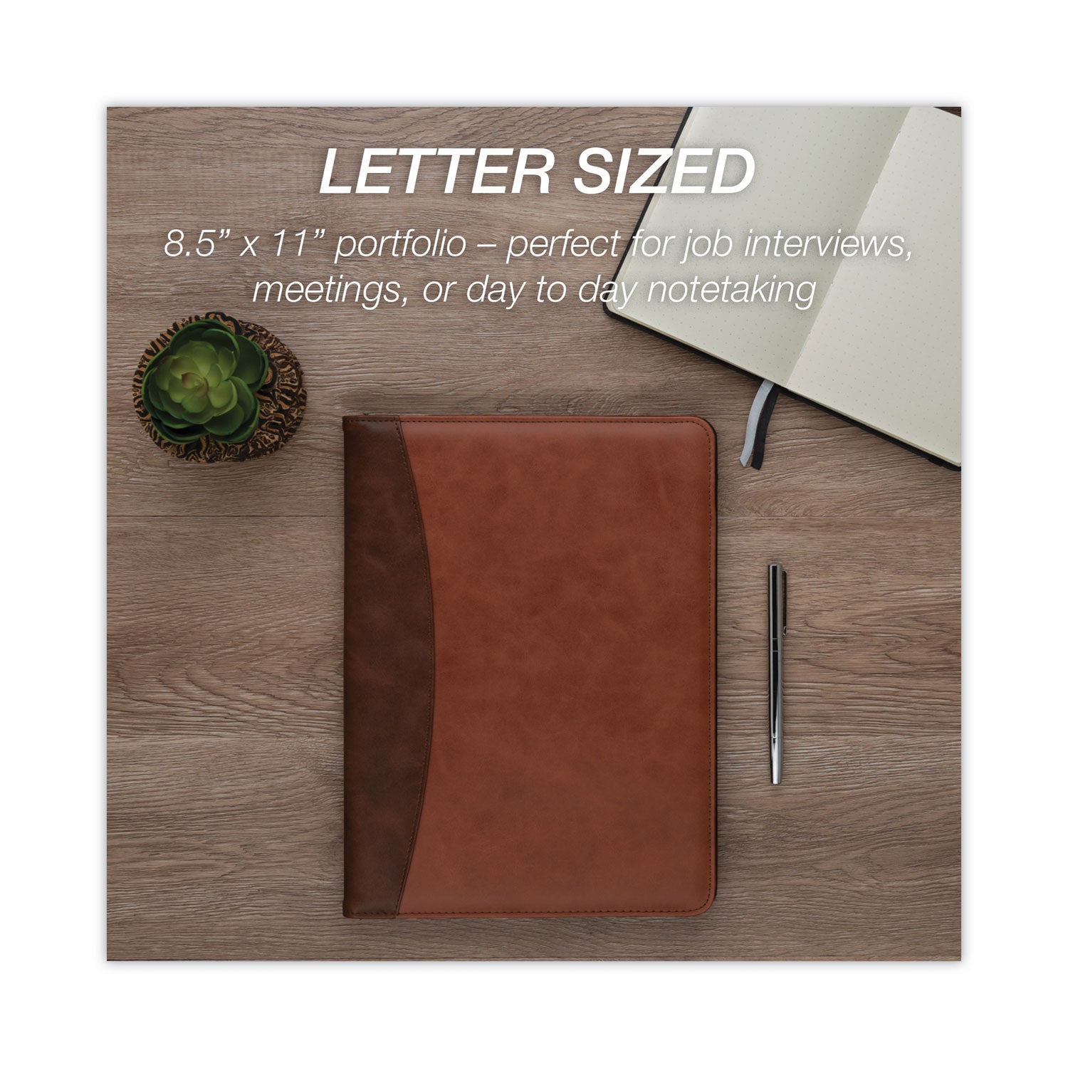 PU Leather - Brown, Black, Tan - 1 Each