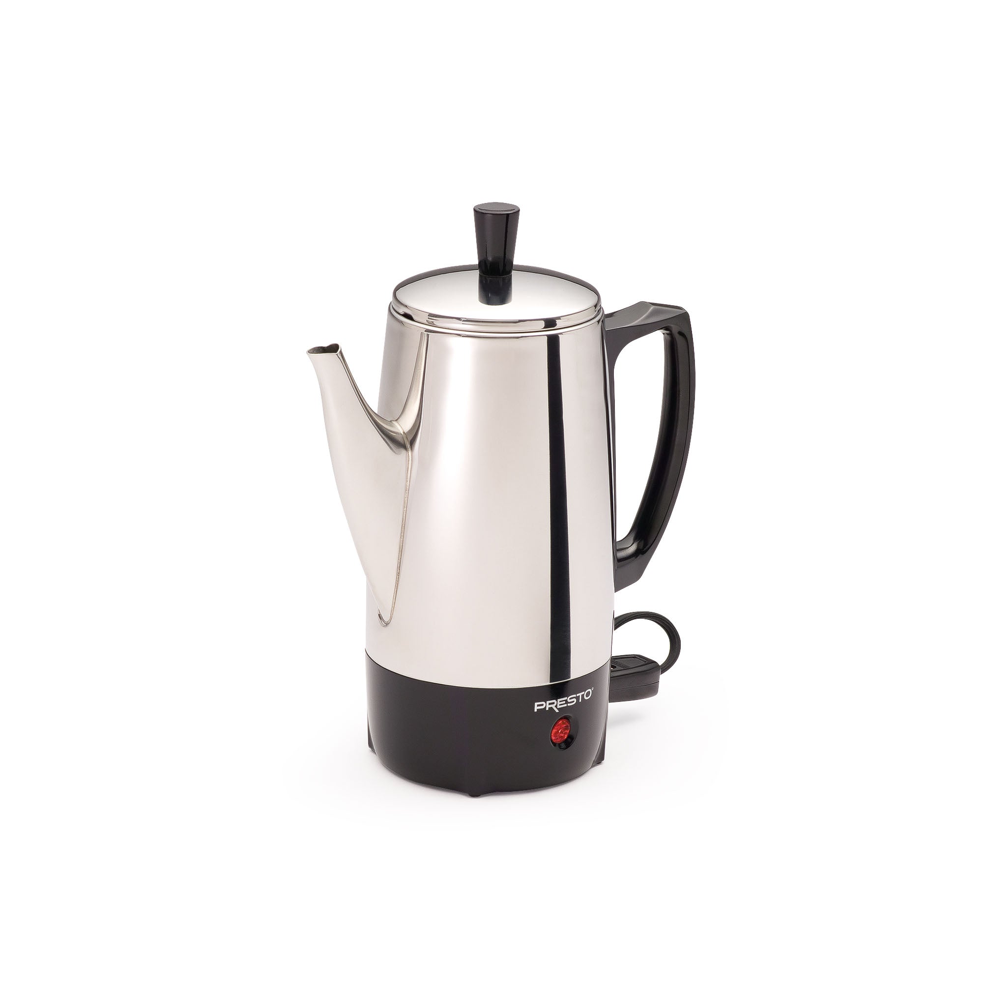 Presto 6-Cup Stainless Steel Coffee Maker