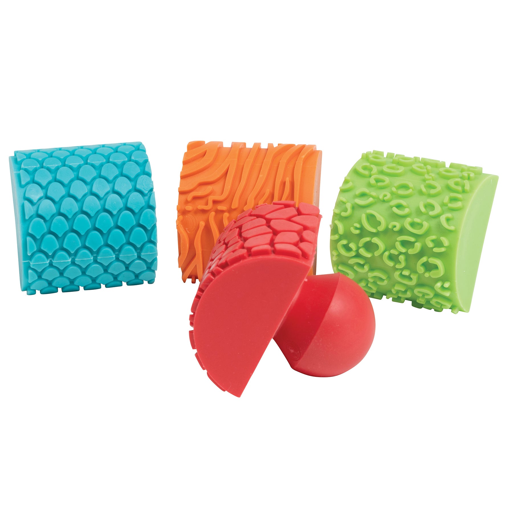 Paint and Clay Animal Rockers - Set of 4
