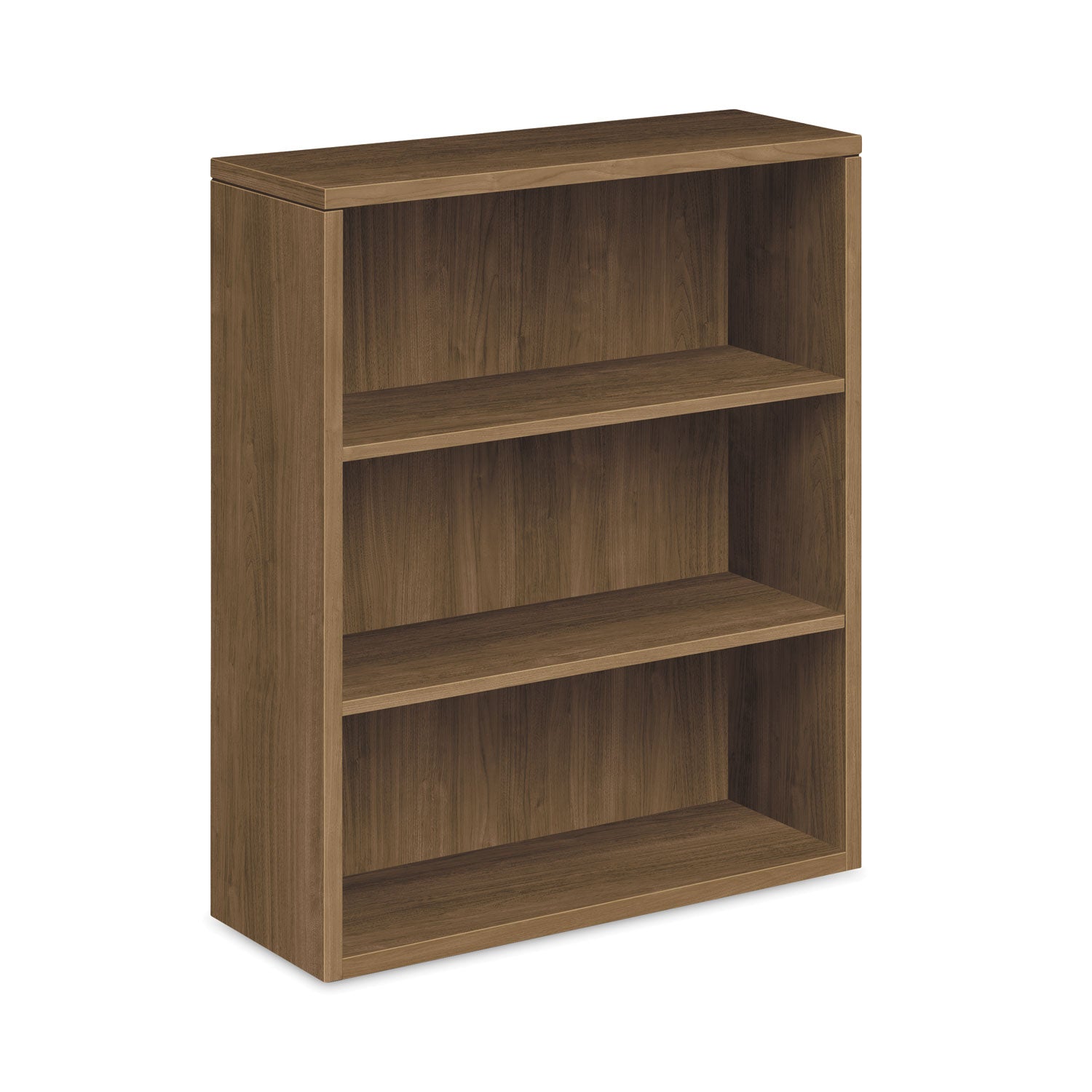 43.4" Height x 36" Width x 13.1" Depth - 3 Shelve(s) - Finish: Pinnacle, Laminate - 1 Each