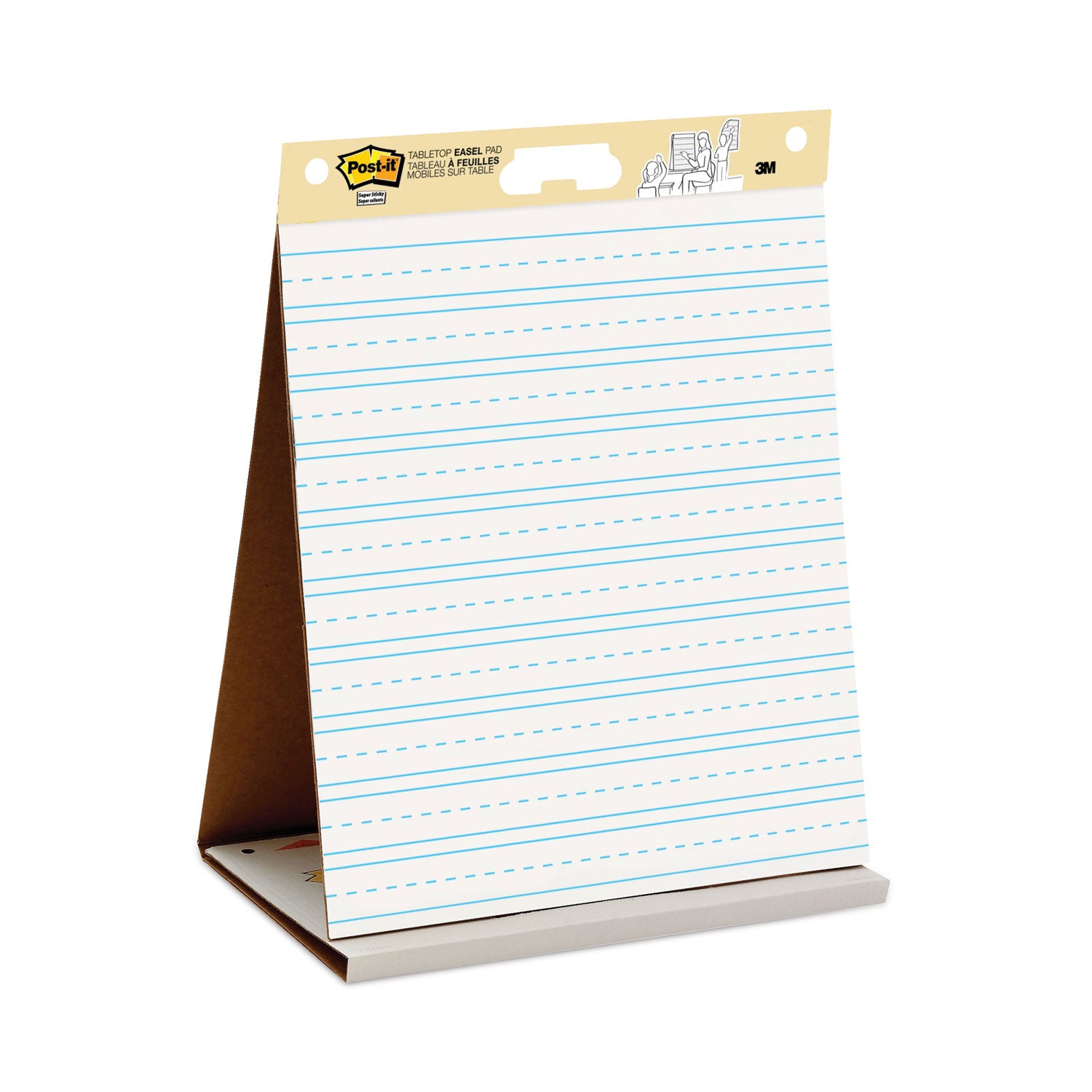 Tabletop Self Stick Easel Pad, 20 in x 23 in, 20 Sheets/Pad