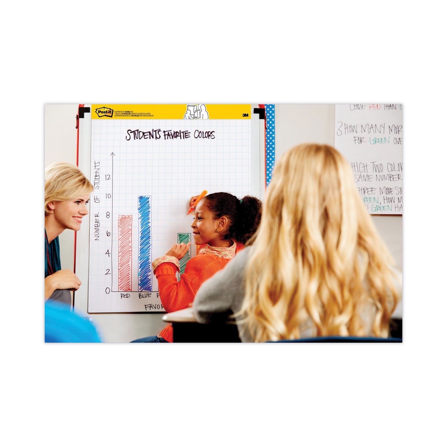 Tabletop Self Stick Easel Pad, 20 in x 23 in, 20 Sheets/Pad