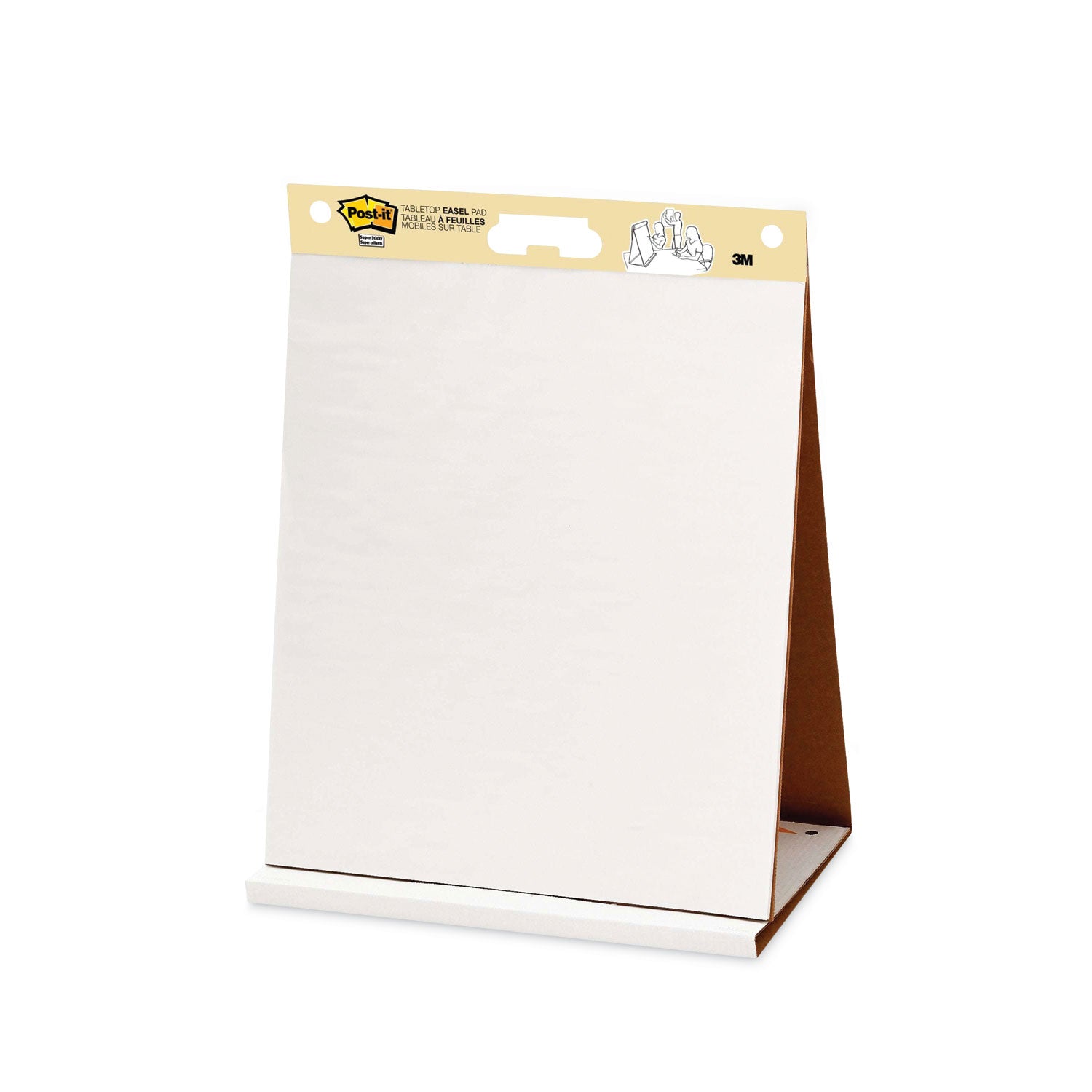 Tabletop Easel Pad, 20 in x 23 in, White, 20 Sheets/Pad