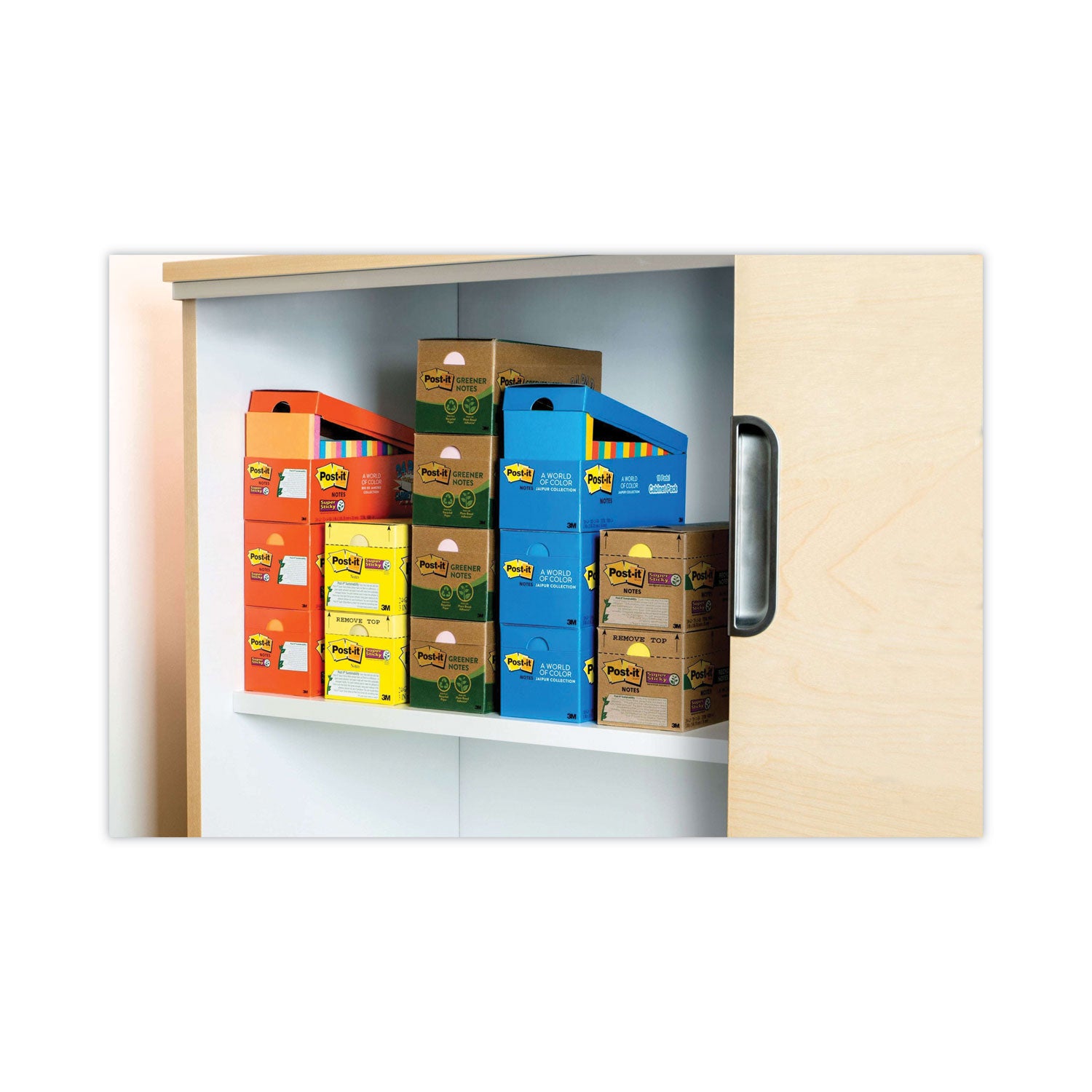 1800 - 3" Flag/Note Width x 3" Flag/Note Length - Square - 75 Sheets per Pad - Unruled - Canary Yellow - Paper - Self-adhesive, Repositionable - Recycled - 1 Pack