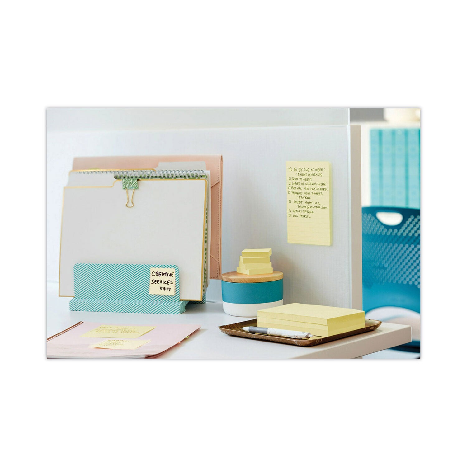 900 - 2" Flag/Note Width x 2" Flag/Note Length - Square - 90 Sheets per Pad - Unruled - Yellow - Paper - Self-adhesive - 10 / Pack