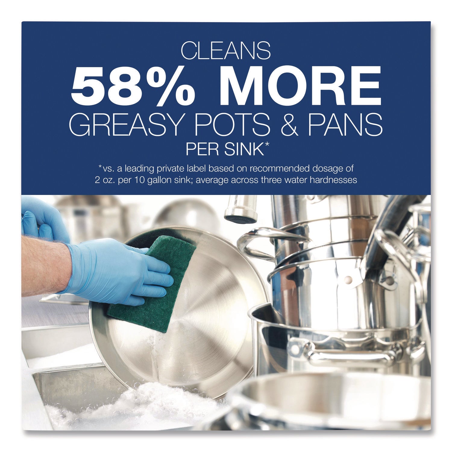 Dawn Manual Dishwashing Liquid - For Pot, Pan - Liquid - 38 fl oz (1.2 quart) - Blue - 8 / Carton