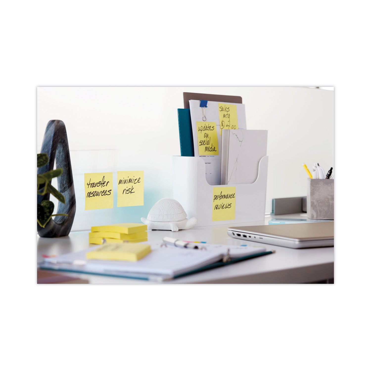 Post-it&reg; Super Sticky Notes - 1680 - 3" Flag/Note Width x 3" Flag/Note Length - Square - 70 Sheets per Pad - Unruled - Yellow - Paper - Self-adhesive, Repositionable - 1 Pack