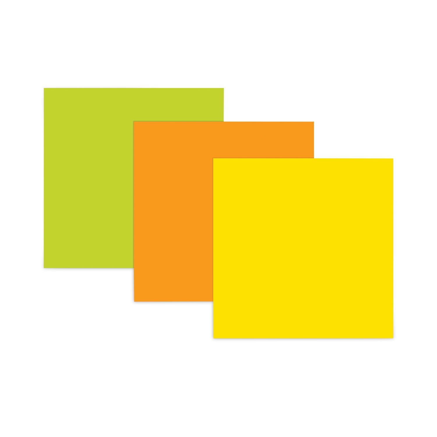 Post-it&reg; Super Sticky Big Notes - 30 x Green - 11" Flag/Note Width x 11" Flag/Note Length - Square - 30 Sheets per Pad - Green - Sticky, Removable - 1 Each