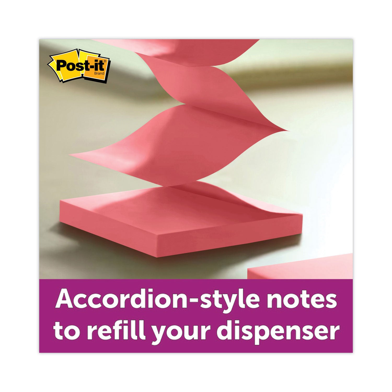 3" x 3" Note - 100 Note Capacity - White