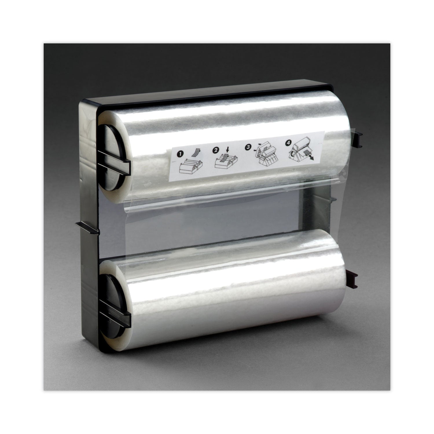 Scotch Cool Laminating System Refill, 8.5" x 100 ft, 5.6 mil, Glossy, Double Sided, Photo-safe, Clear, 1 Each