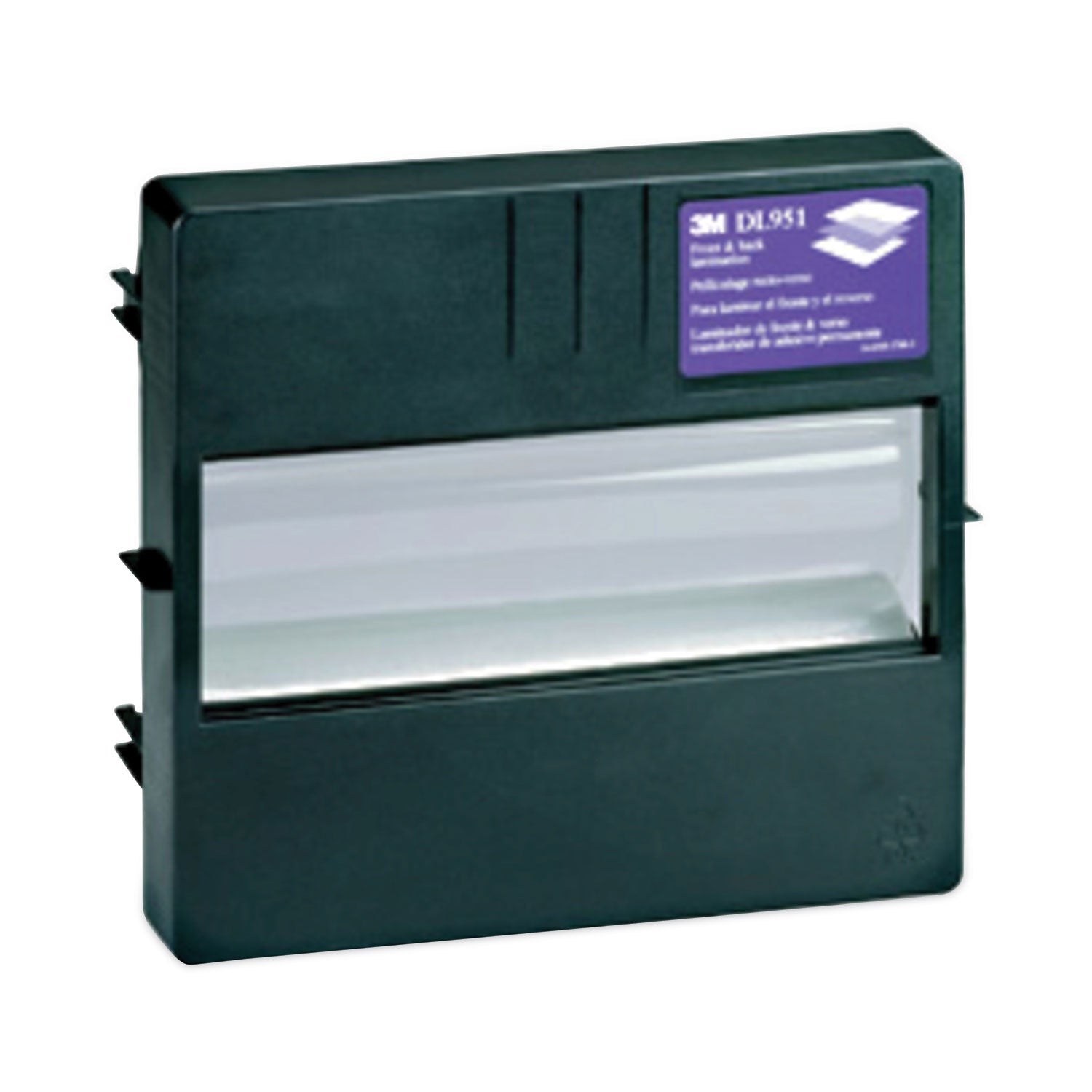 Scotch Cool Laminating System Refill, 8.5" x 100 ft, 5.6 mil, Glossy, Double Sided, Photo-safe, Clear, 1 Each