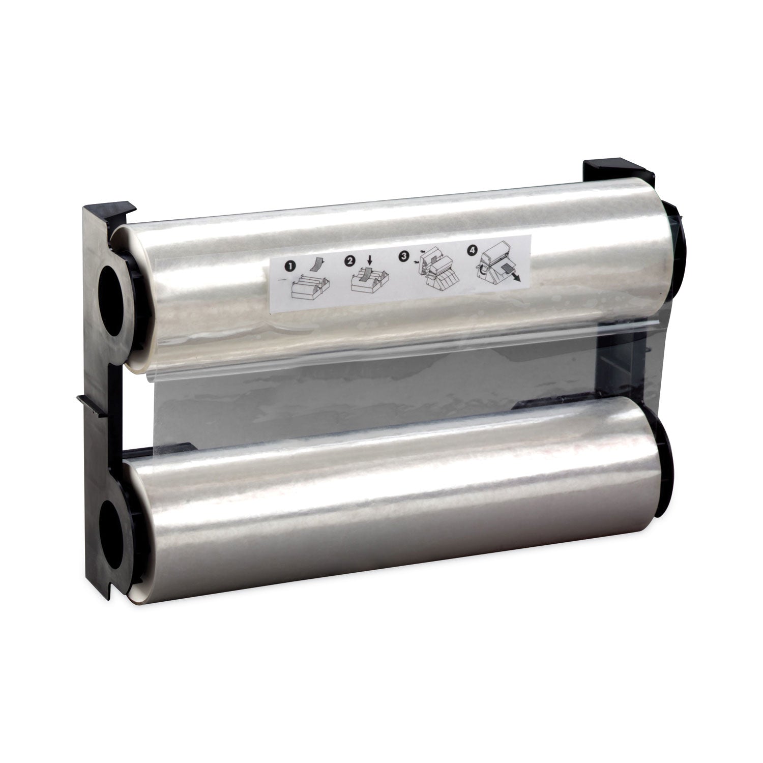 Scotch Cool Laminating System Refill, 12" x 100 ft, 5.6 mil, Glossy, Double Sided, Photo-safe, Clear, 1 Each