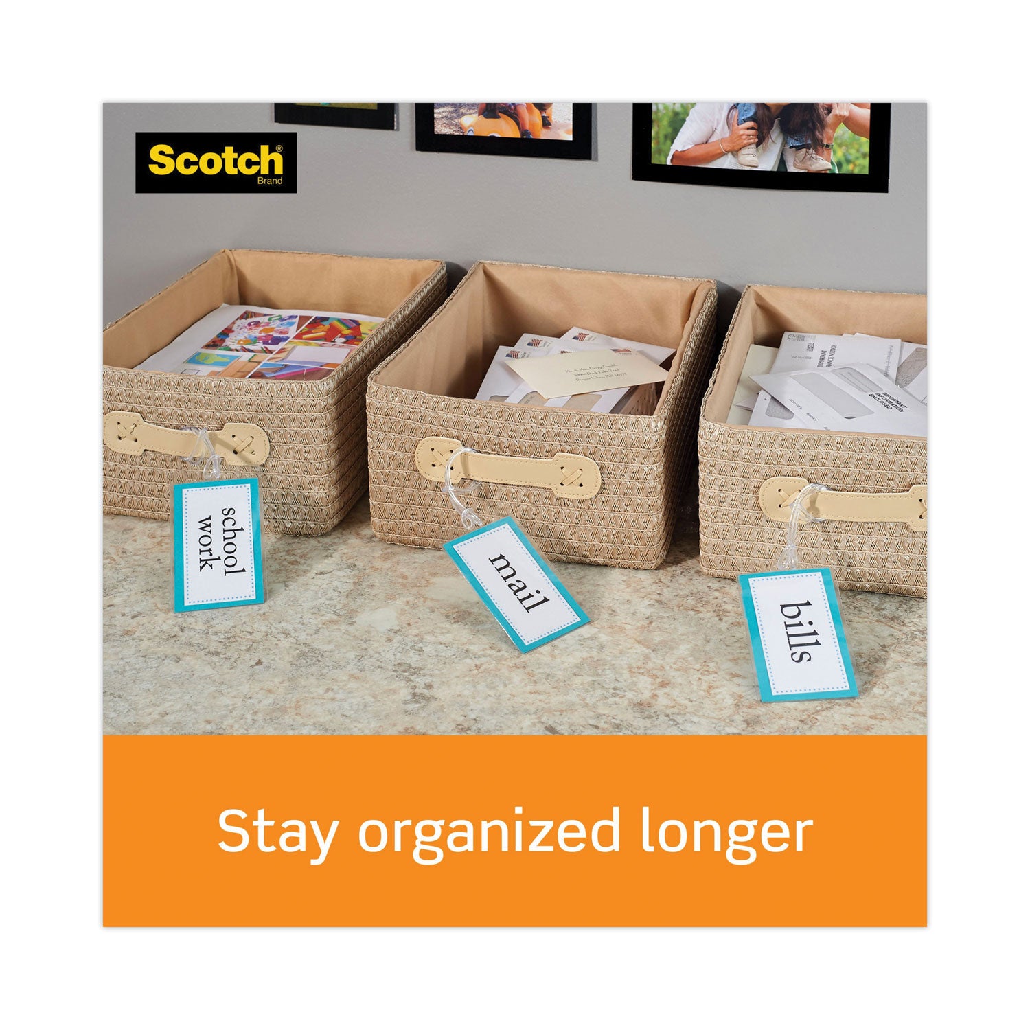Scotch Cool Laminating System Refill, 12" x 100 ft, 5.6 mil, Glossy, Double Sided, Photo-safe, Clear, 1 Each
