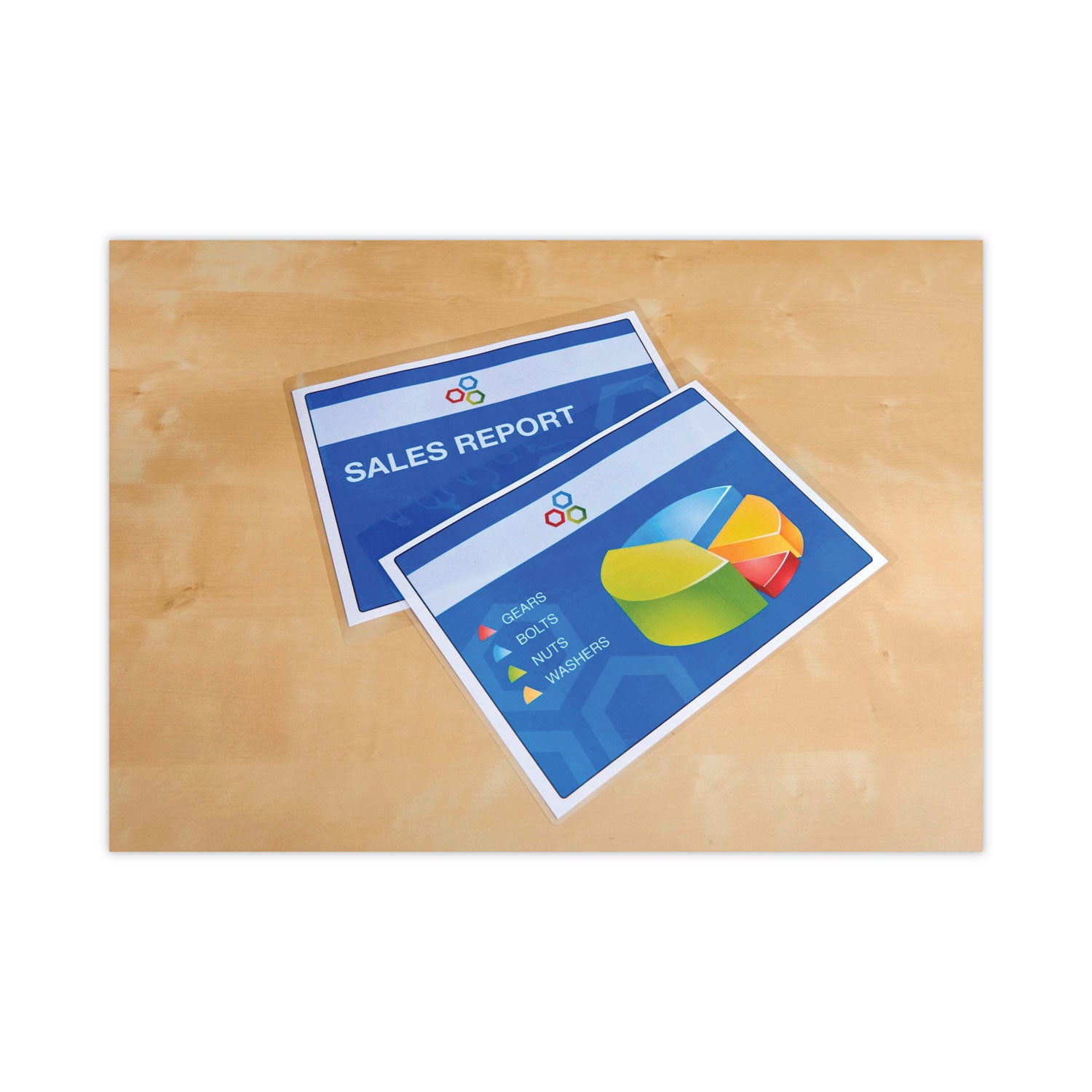 Laminating Pouch/Sheet Size: 2.70" Width x 4.50" Length x 12.50 mil Thickness - Thick Gloss - for Luggage Tag, Lists, Photo, Coupon, Punch Card - Acid-free, Double Sided, Self-sealing, Photo-safe - Clear - 5 / Pack