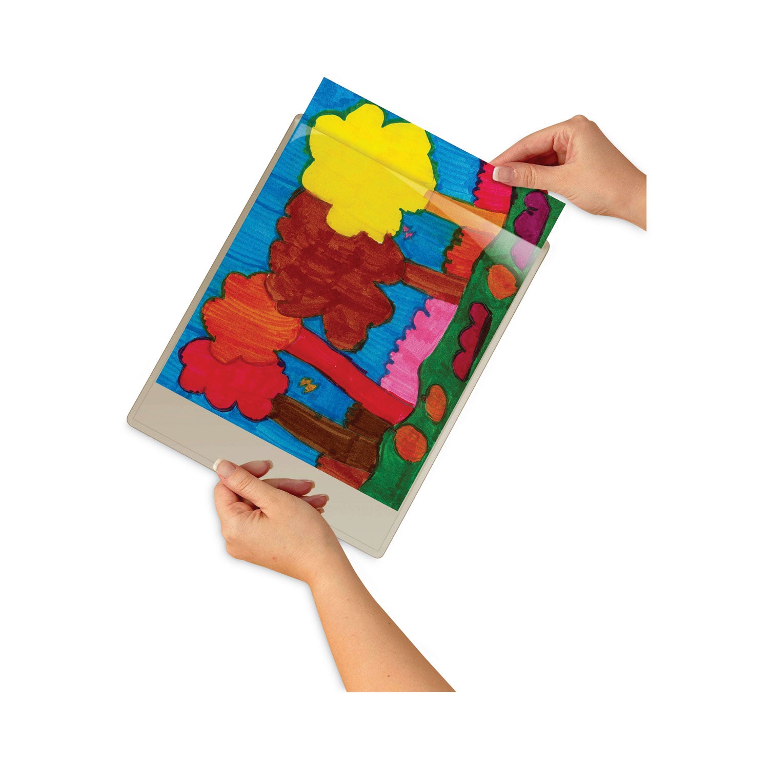9" x 11" - Plastic - Clear - 1 Each